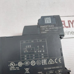 Schneider Electric Rm22Ta33/Telemecanique Iec60255-1 Phase Monitoring Relay 15Va