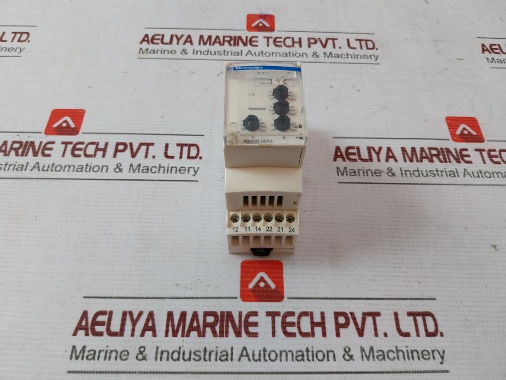 Schneider Electric Rm35Ja31Mw Current Control Relay 24–240V Ac/Dc 5A 250V