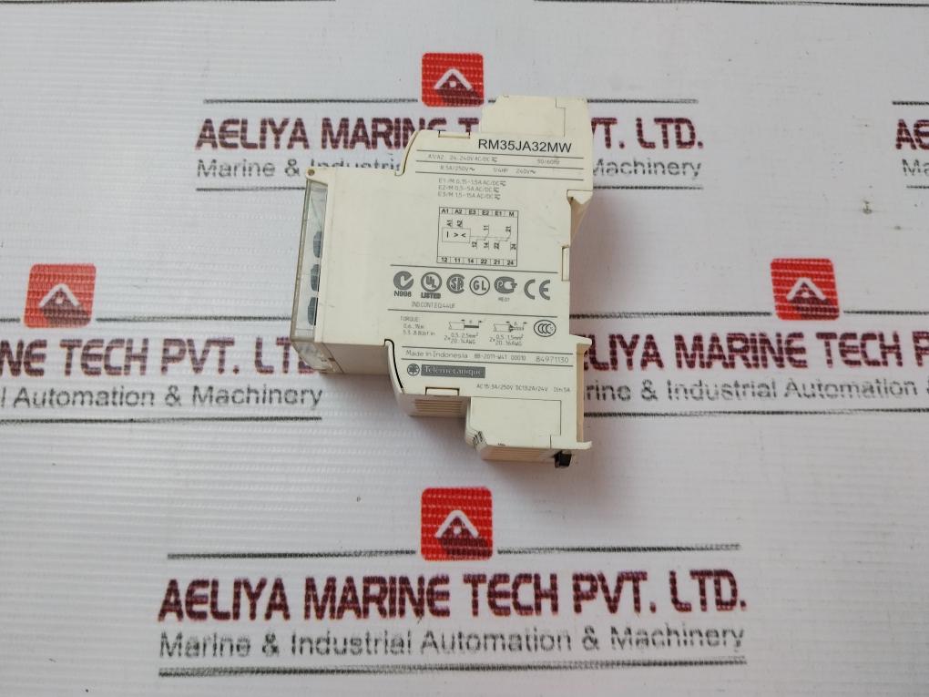 Schneider Electric Rm35Ja32Mw Current Control Relay 0.3-30S 50/60Hz