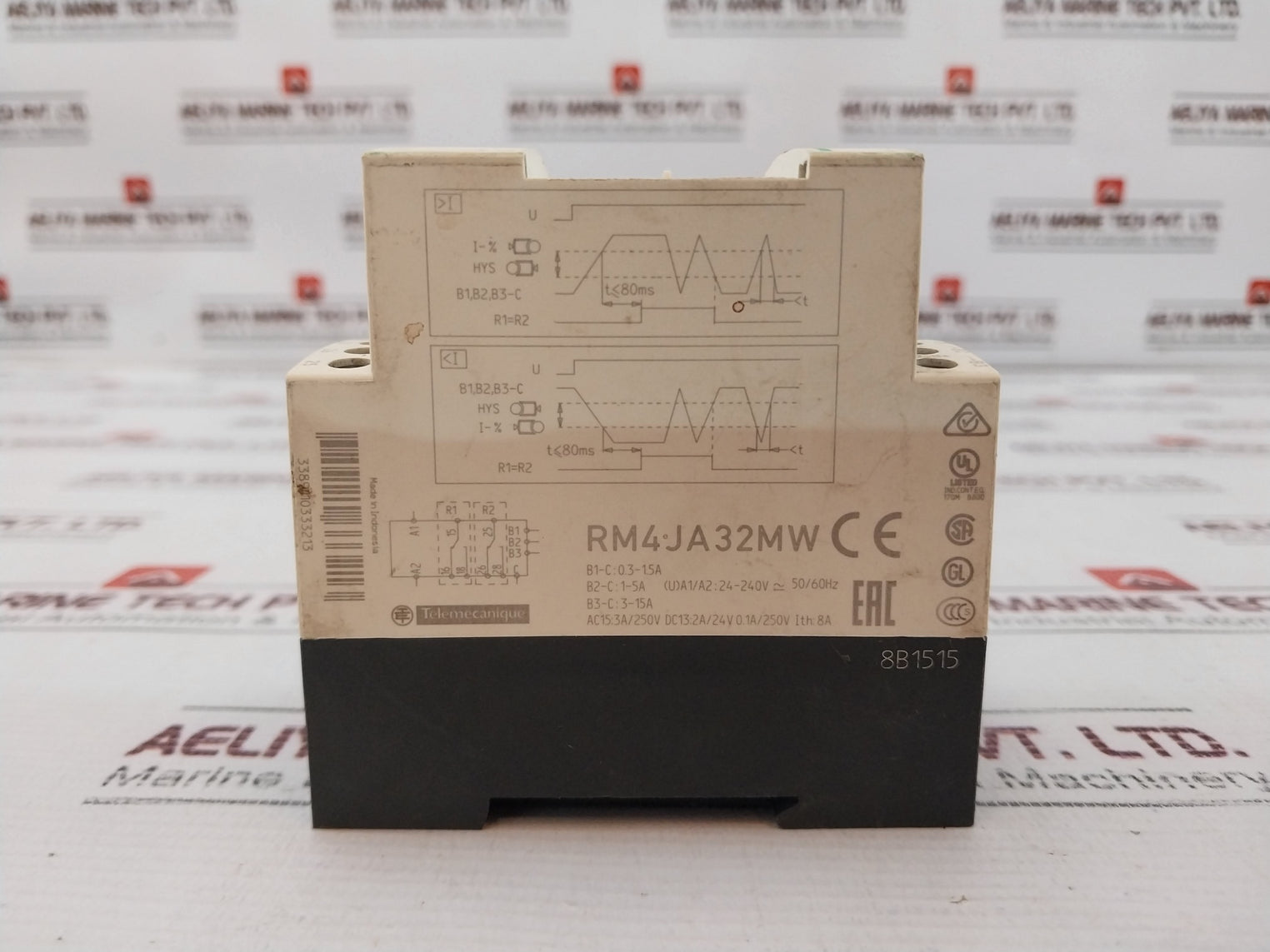 Schneider Electric Rm4Ja32Mw Current Measurement Relay 50/60Hz