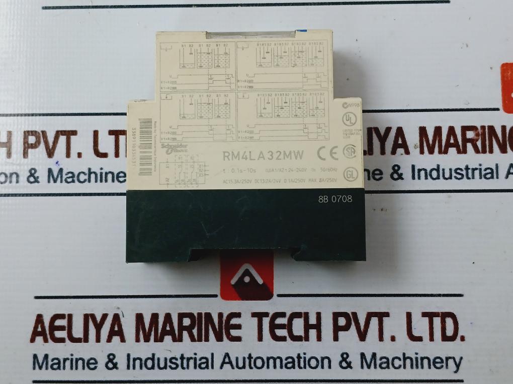 Schneider Electric Rm4La32Mw Liquid Level Control Relay 24-240V~ 50/60Hz