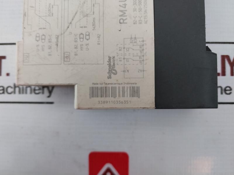 Schneider Electric Rm4ua33f Voltage Measurement Relay
