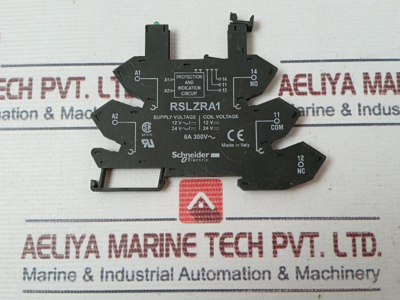 Schneider Electric Rslzra1 Protection Circuit Electromechanical Relay 12-24 Vac/Dc