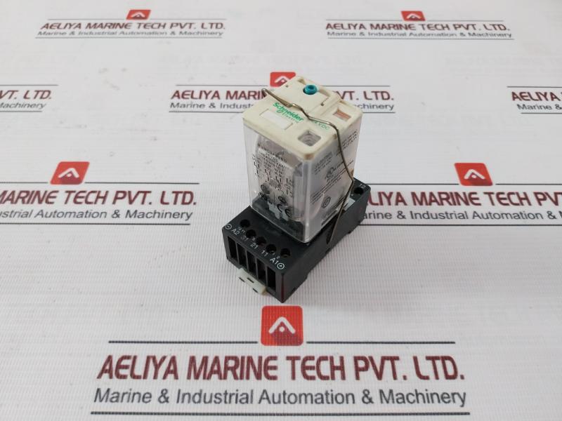 Schneider Electric Rumc3Ab2Bd Universal Plug-in Relay With Base 24Vdc 8A1342B