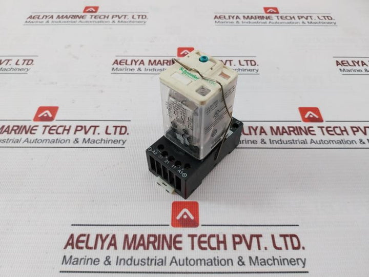 Schneider Electric Rumc3Ab2Bd Universal Plug-in Relay With Base 24Vdc 8A1342B