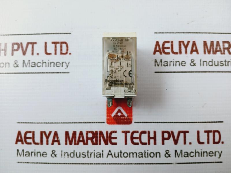 Schneider Electric Rxm2Ab1Bd General Purpose Relay 24 Vdc 12A/250 Vac