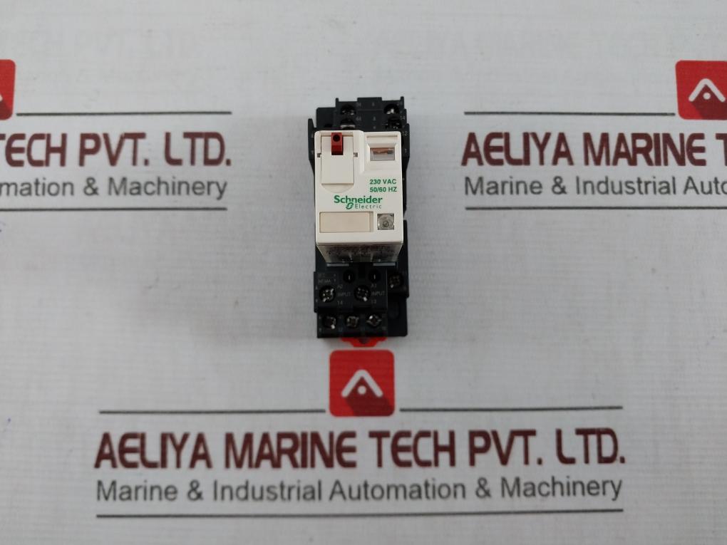 Schneider Electric Rxm2Ab2P7 Miniature Plug In Relay 230Vac 12A/250 Vac 28Vdc