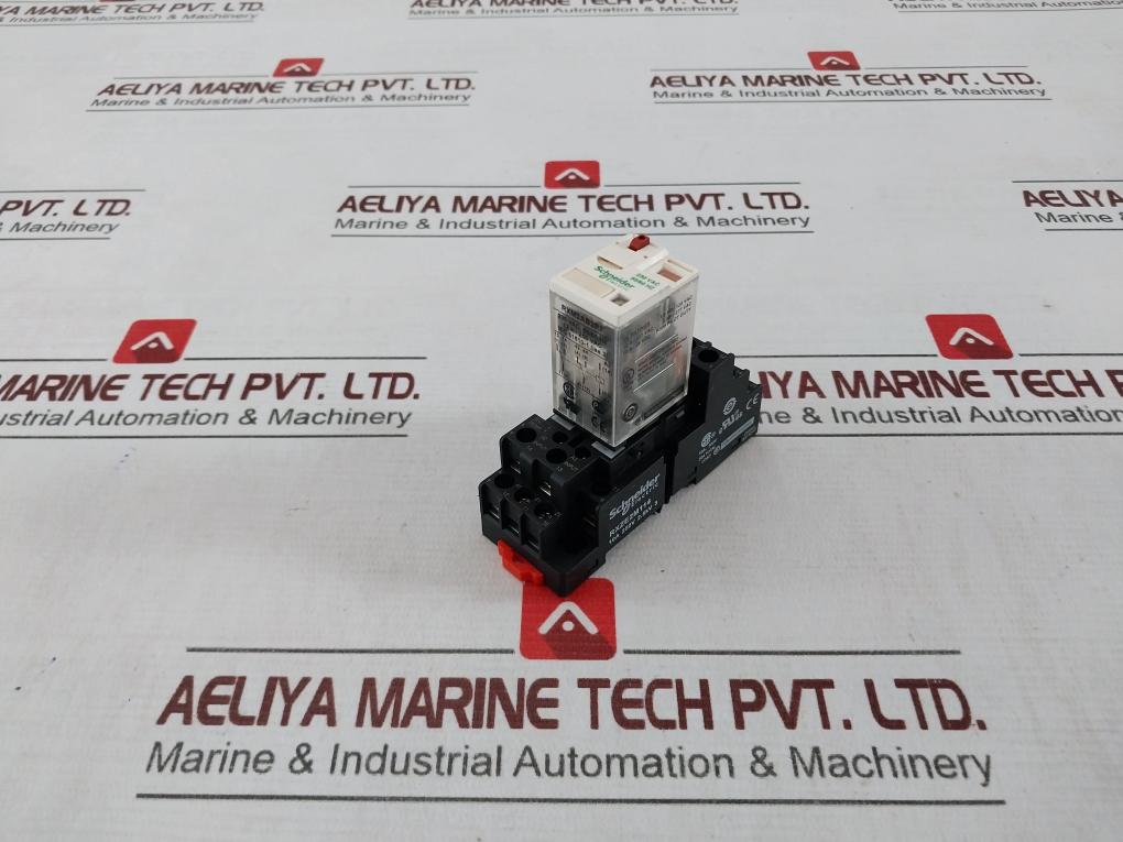 Schneider Electric Rxm2Ab2P7 Miniature Plug In Relay 230Vac 12A/250 Vac 28Vdc