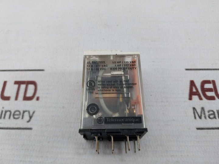 Schneider Electric Rxm2Ab2P7 Miniature Plug In Relay 230Vac 12A/250 Vac 28Vdc