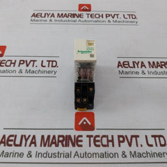Schneider Electric Rxm2Lb2P7 Ac Coil Cube Relay With Base Socket 230Vac 50/60Hz