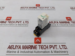 Schneider Electric Rxm2Lb2P7 Ac Coil Cube Relay With Base Socket 230Vac 50/60Hz
