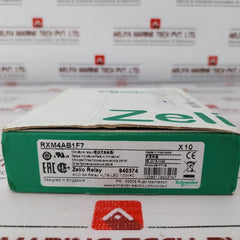 Schneider Electric Rxm4Ab1F7 Relay 120 Vac 50/60 Hz, 6 A/250 Vac