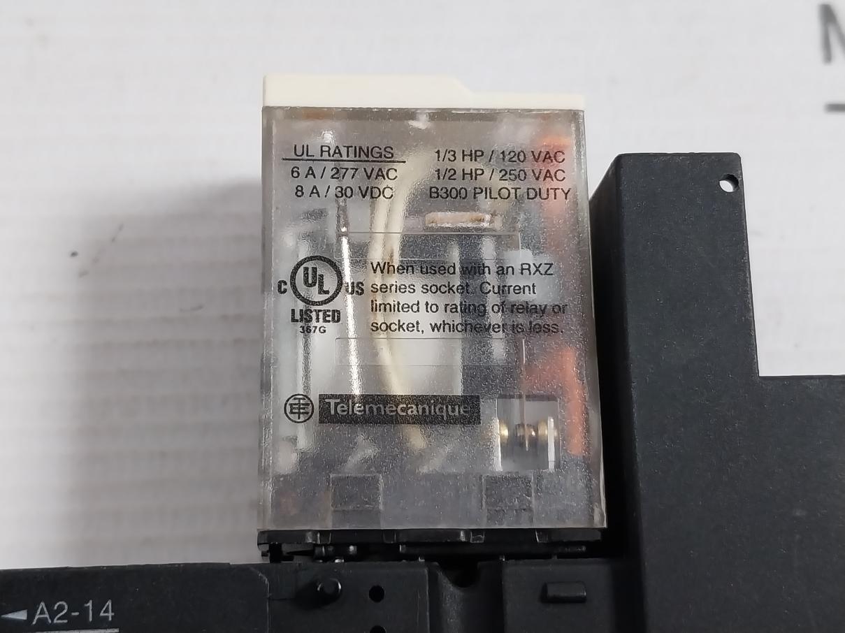 Schneider Electric Rxm4Ab2Bd Plug-in Control Relay