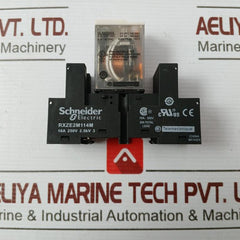 Schneider Electric Rxm4Ab2Jd General Purpose Relay With Relay Socket 12 Vdc
