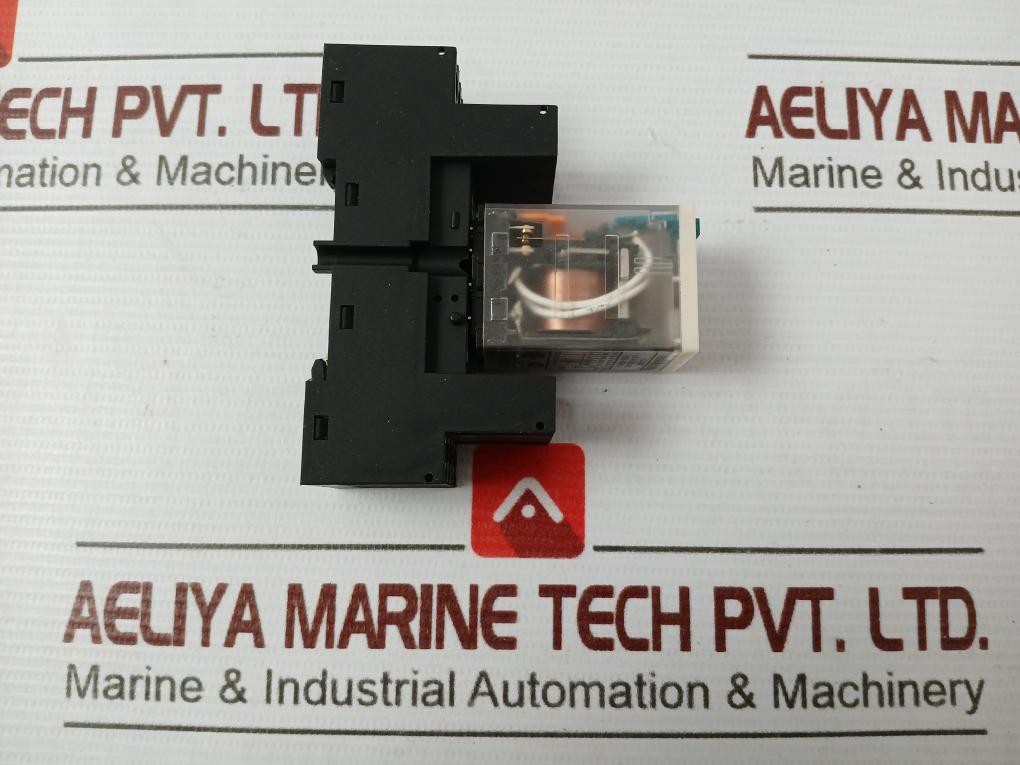 Schneider Electric Rxm4Ab2Jd General Purpose Relay With Relay Socket 12 Vdc