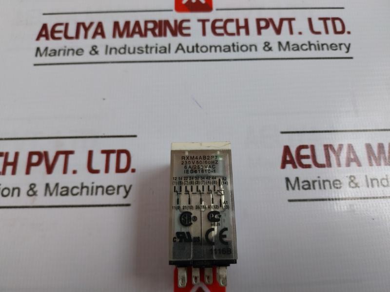 Schneider Electric Rxm4ab2p7 Miniature Plug In Relay 230v 50/60hz