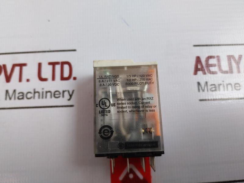 Schneider Electric Rxm4ab2p7 Miniature Plug In Relay 230v 50/60hz