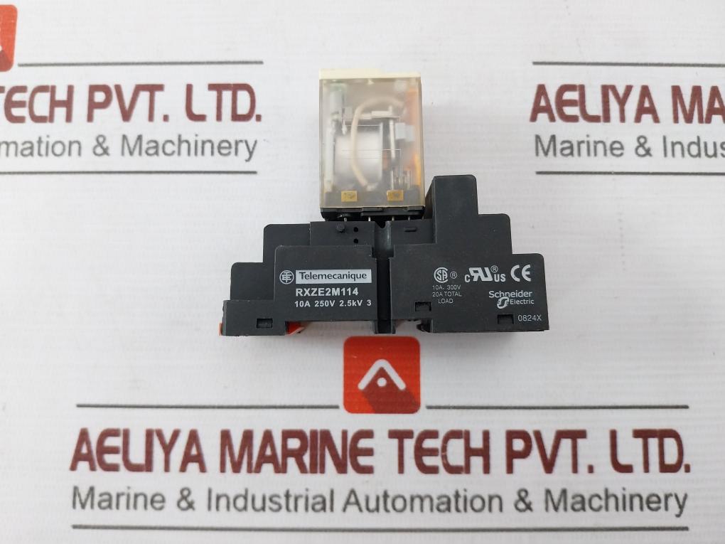 Schneider Electric Rxze2M114 Relay Socket Rxm2Ab2P7 230V 50/60Hz 12 A/250 Vac