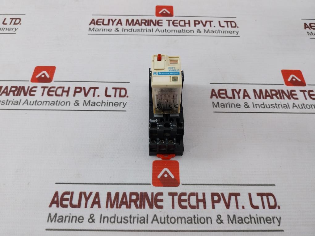 Schneider Electric Rxze2M114 Relay Socket Rxm2Ab2P7 230V 50/60Hz 12 A/250 Vac