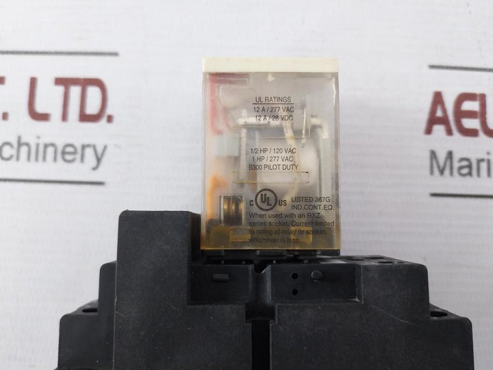 Schneider Electric Rxze2M114 Relay Socket Rxm2Ab2P7 230V 50/60Hz 12 A/250 Vac