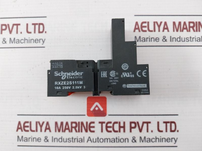 Schneider Electric Rxze2S111M Relay Socket 250V Ac/300V Ac 10A 8A1508X