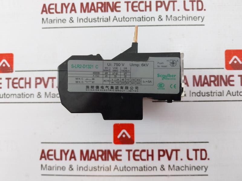 Schneider Electric S-lr2-d1321 C Thermal Overload Relay 12-18a 750v Ui 6kv Uimp