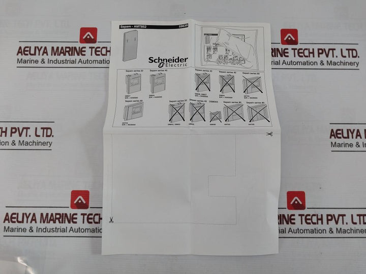 Schneider Electric Sdk303 Merlin Gerin Sepam Digital Protection Relay 59694