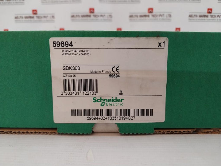 Schneider Electric Sdk303 Merlin Gerin Sepam Digital Protection Relay 59694