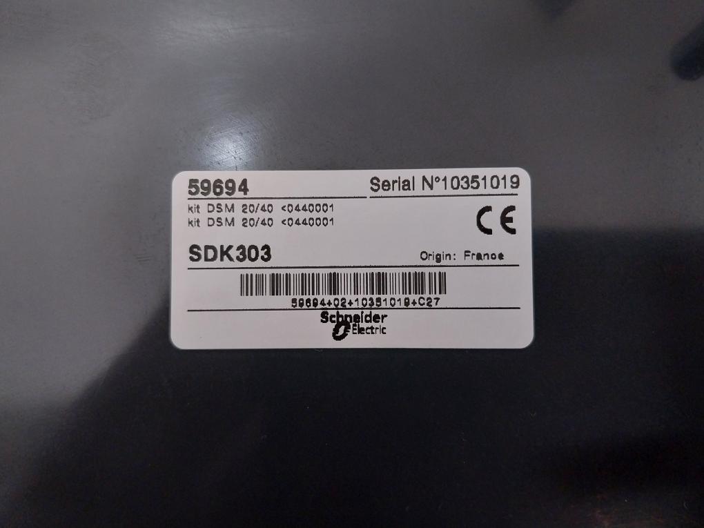 Schneider Electric Sdk303 Merlin Gerin Sepam Digital Protection Relay 59694