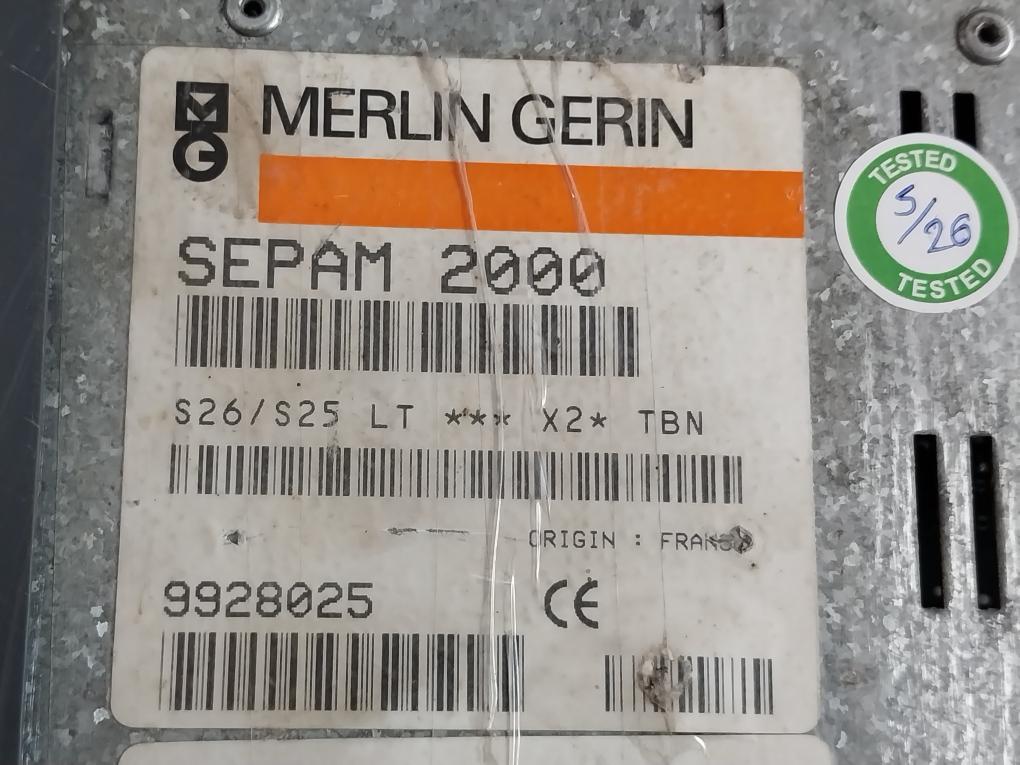 Schneider Electric 48-125Vdc High-performance Protection Relay Sepam 2000