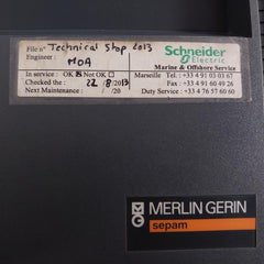 Schneider Electric 48-125Vdc High-performance Protection Relay Sepam 2000