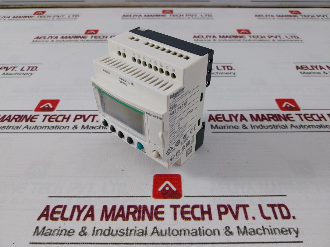 Schneider Electric Sr2 B121B Compact Smart Relay Zelio Logic 24Vdc 8A