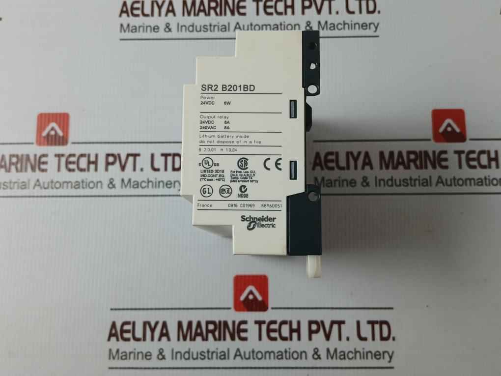 Schneider Electric Sr2 B201Bd Compact Smart Relay 240Vac 8A