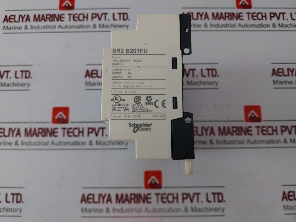 Schneider Electric Sr2 B201fu Compact Smart Relay Sr2 B201fu