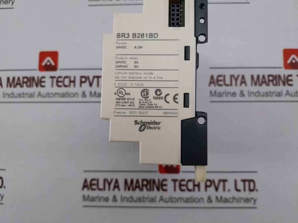 Schneider Electric Sr3 B261bd Modular Smart Relay 240vac 8a