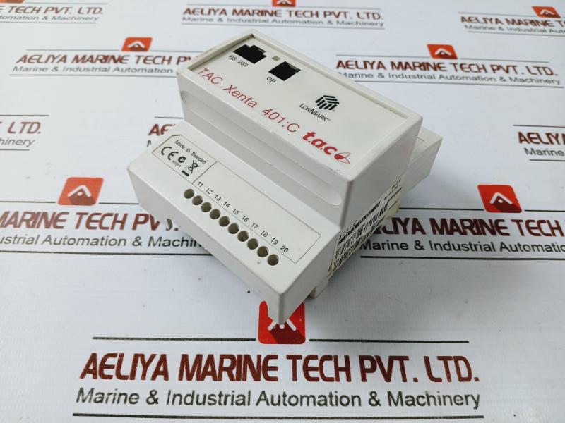 Schneider Electric Tac Xenta 401-c Programmable Controller, 24Vac