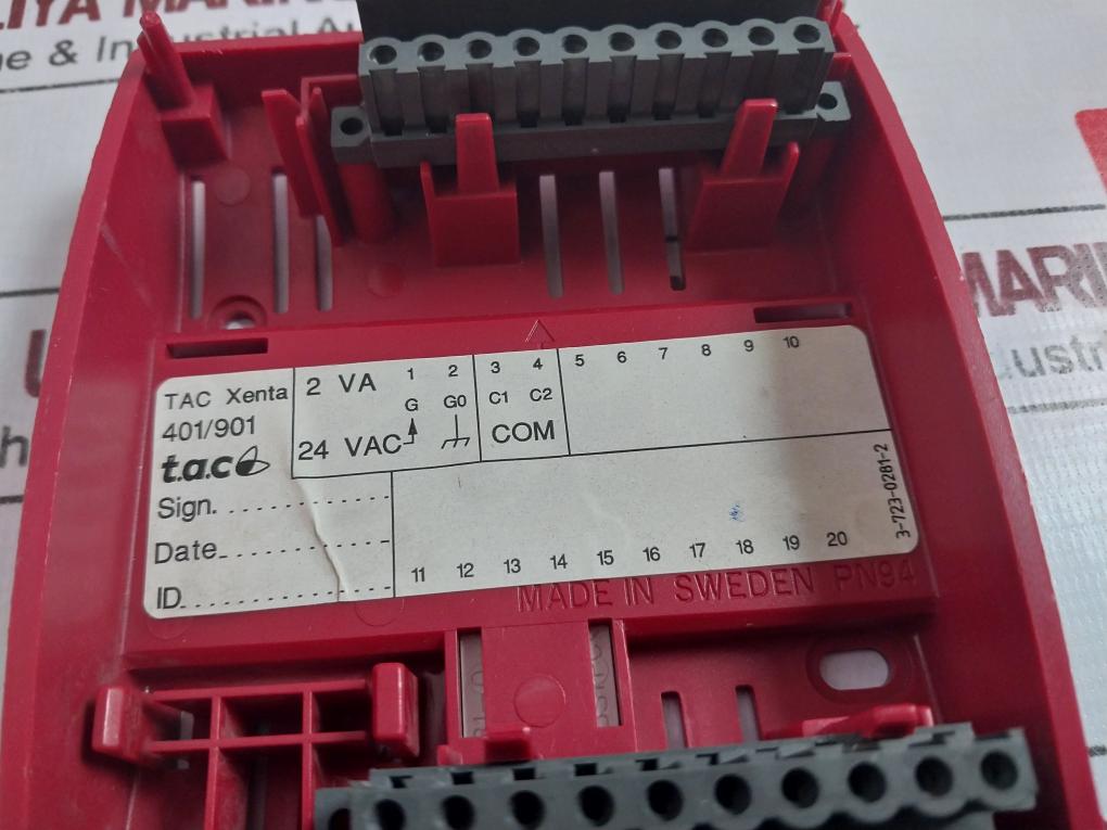 SCHNEIDER ELECTRIC TAC XENTA 401:C Programmable Controller 2VA 24VAC