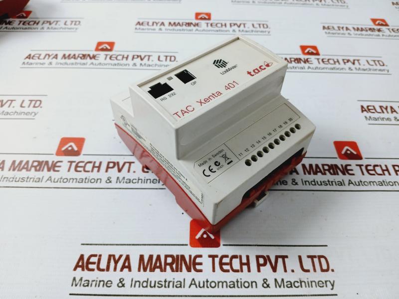 Schneider Electric Tac Xenta 401 Programmable Controller HW 2.2 24VAC Class 2