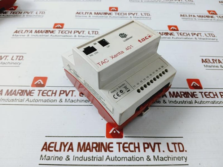 Schneider Electric Tac Xenta 401 Programmable Controller HW 2.2 24VAC Class 2