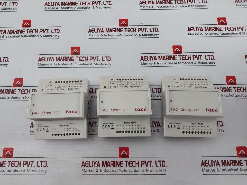 Schneider Electric Tac Xenta 411 Digital Input Module 2Va 24Vac Class 2