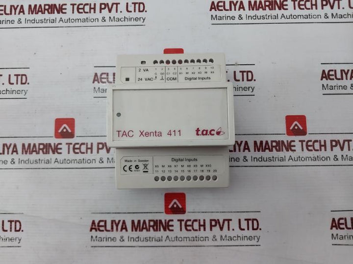 Schneider Electric Tac Xenta 411 Digital Input Module 2Va 24Vac Class 2