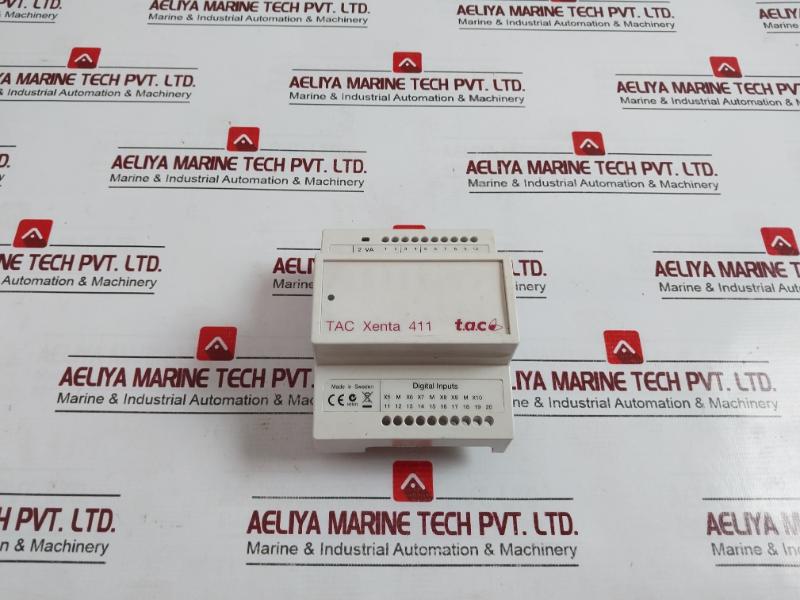 Schneider Electric Tac Xenta 411 Digital Input Module Ver 1.04 24 Vac 007302011
