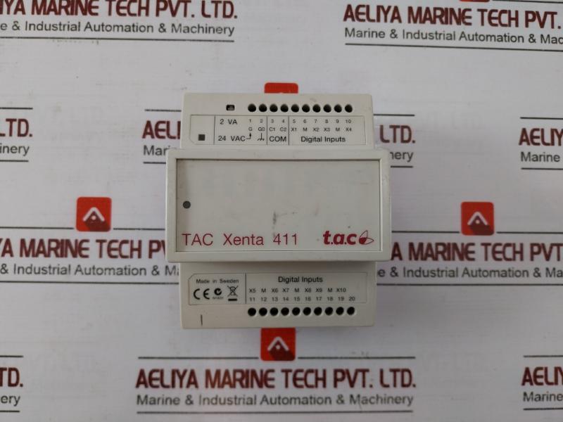 Schneider Electric Tac Xenta 411 Input Output Module 3-723-0432-0 2Va 24Vac