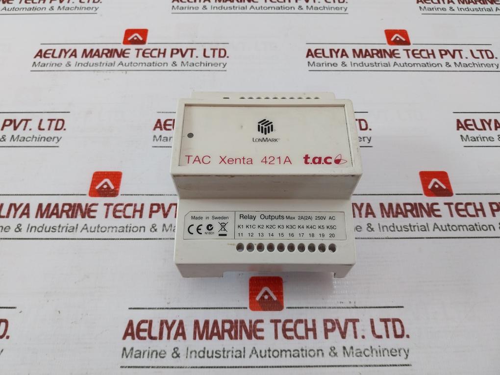 Schneider Electric Tac Xenta 421A Universal Input Module 8VA 24VAC VER: 1.14