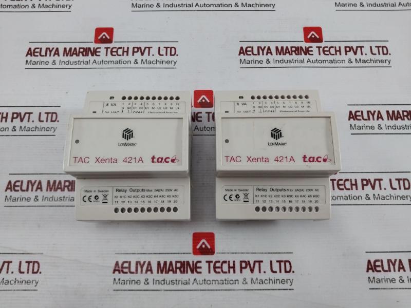 Schneider Electric Tac Xenta 421A Universal Input & Relay Output Module Class 2