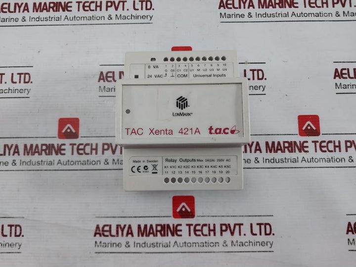 Schneider Electric Tac Xenta 421A Universal Input & Relay Output Module Class 2