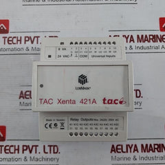 Schneider Electric Tac Xenta 421A Universal Input & Relay Output Module Class 2