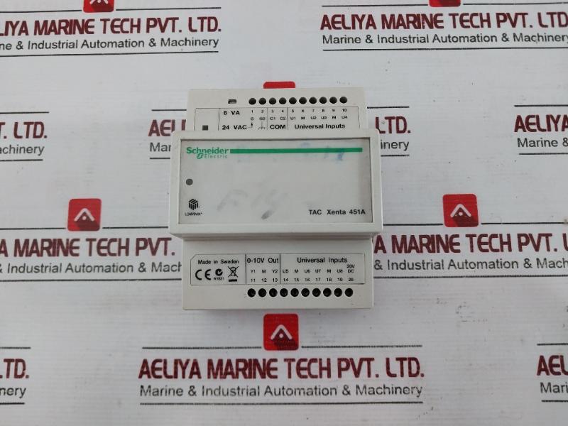 Schneider Electric Tac Xenta 451A Universal Input Module 007302850 20Vdc