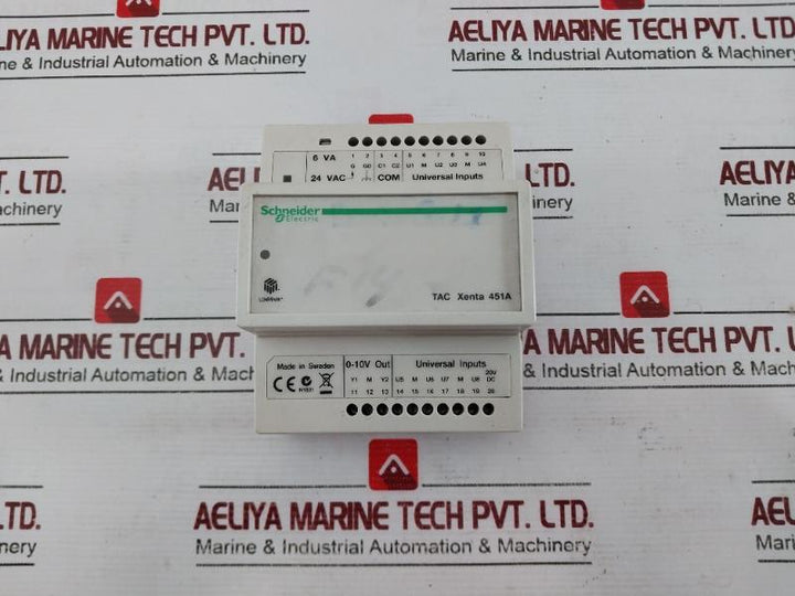 Schneider Electric Tac Xenta 451A Universal Input Module 007302850 20Vdc