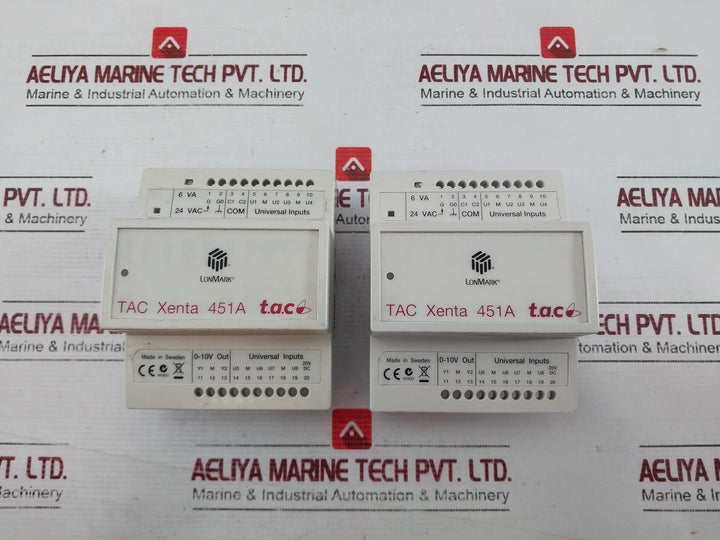 Schneider Electric Tac Xenta 451A Universal Input Module 6Va 24Vac